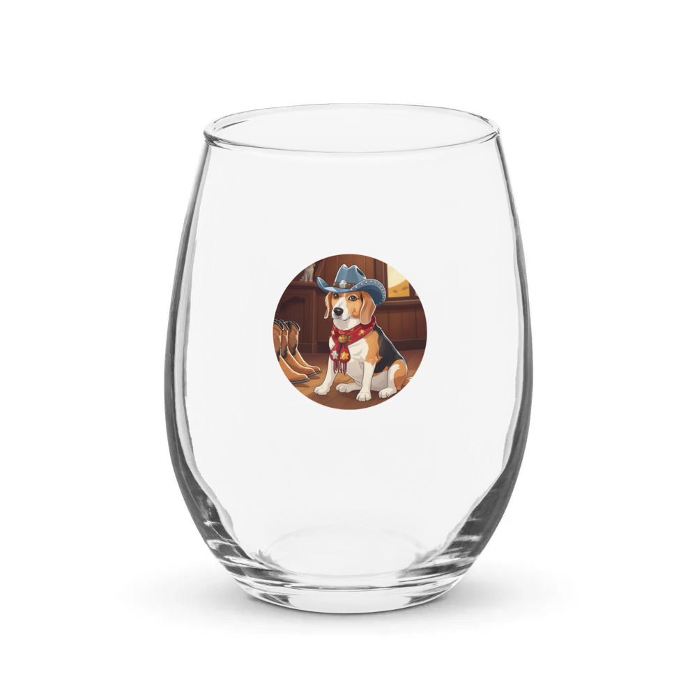 PugMug Custom Munchkin Stemless Wine Glass
