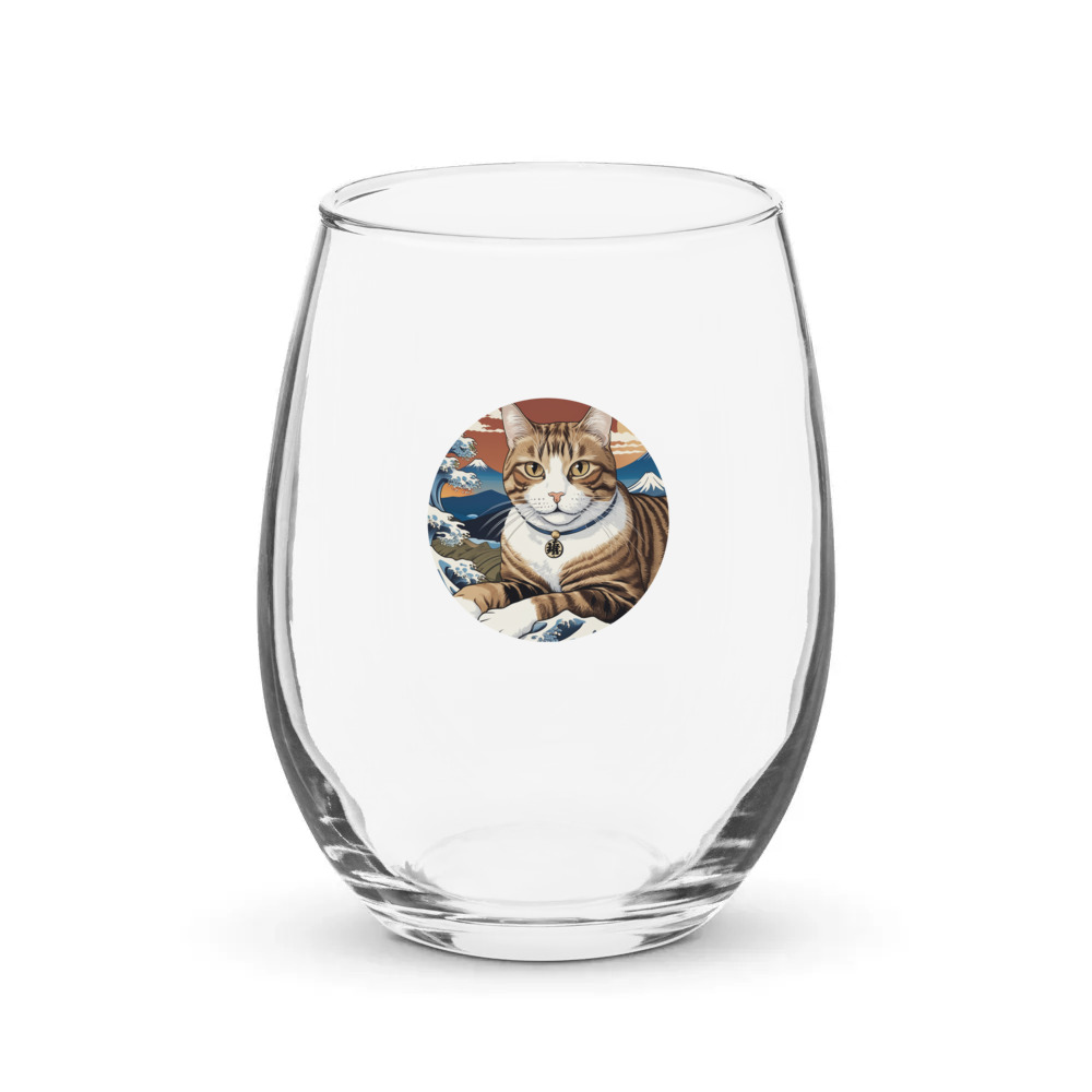 PugMug Custom Jack Jack Stemless Wine Glass