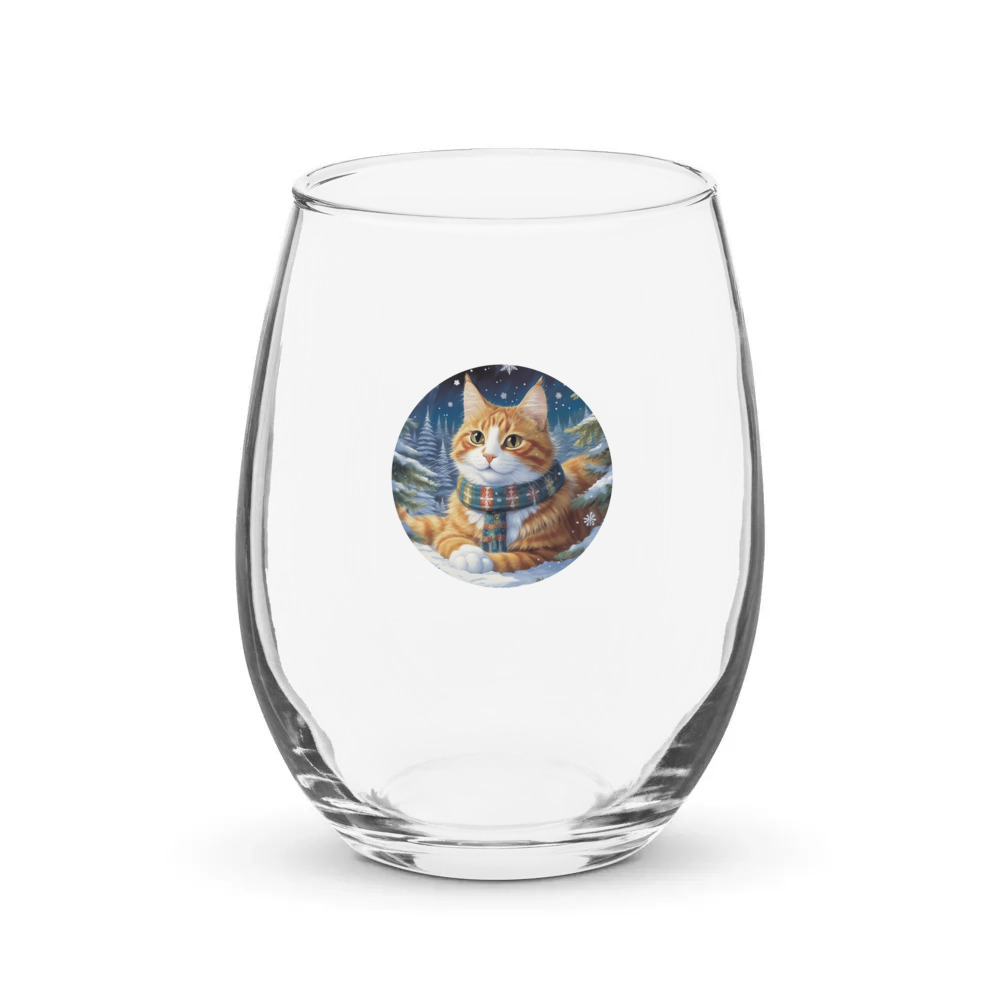 PugMug Custom Jack Jack Stemless Wine Glass