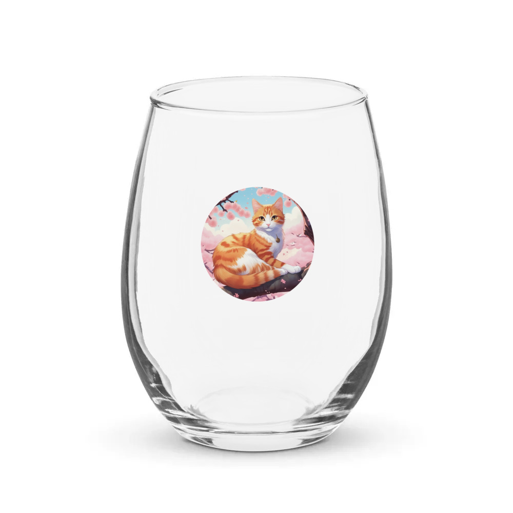 PugMug Custom Jack Jack Stemless Wine Glass