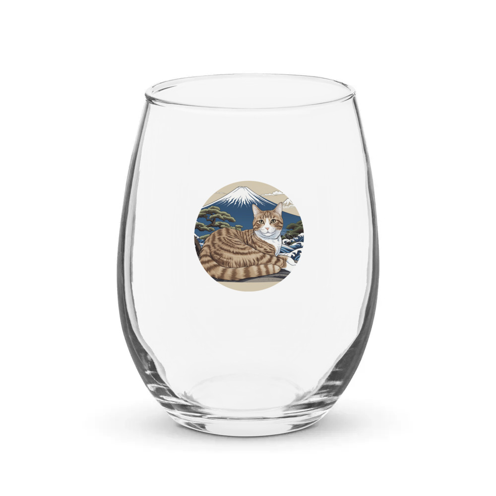PugMug Custom Jack Jack Stemless Wine Glass