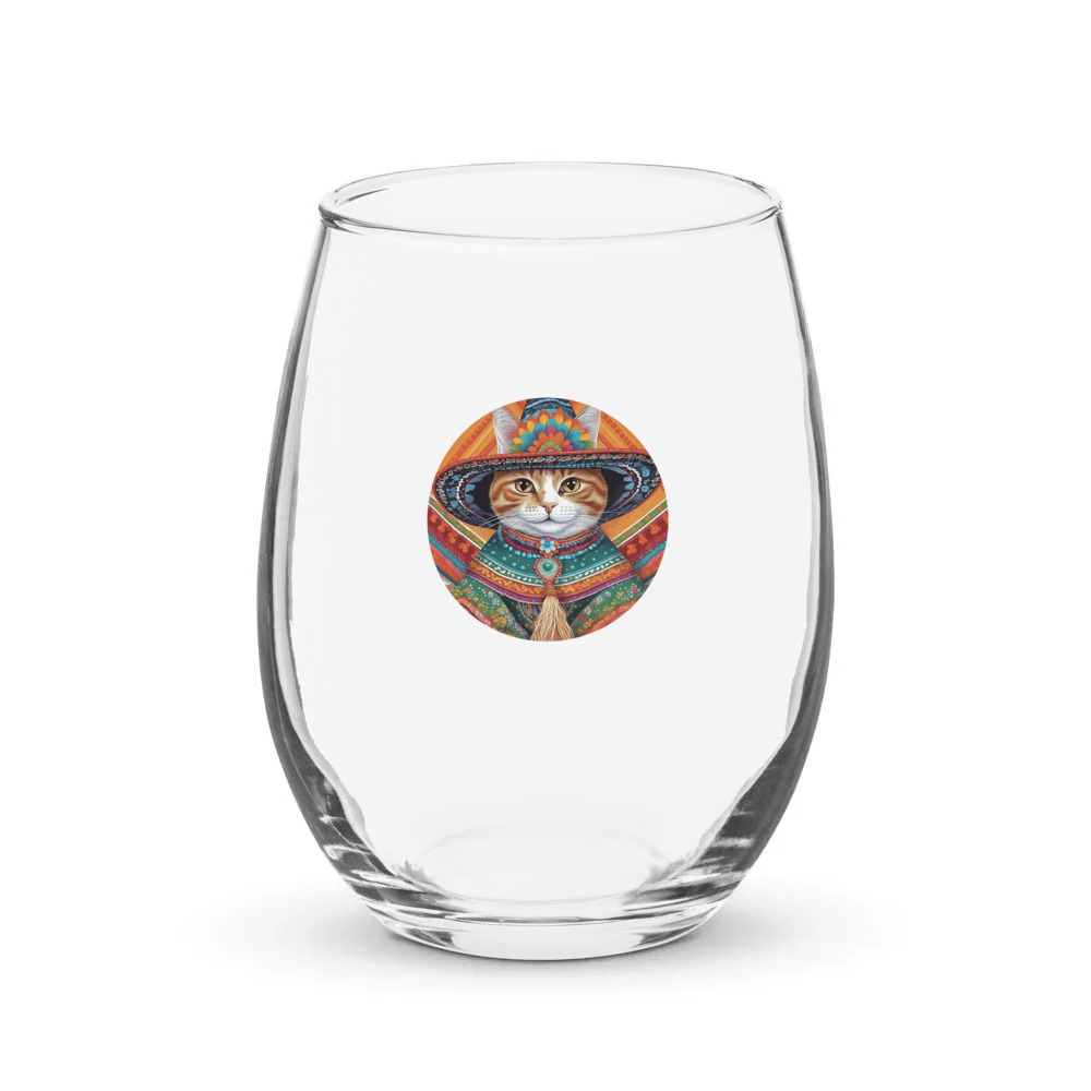 PugMug Custom Jack Jack Stemless Wine Glass