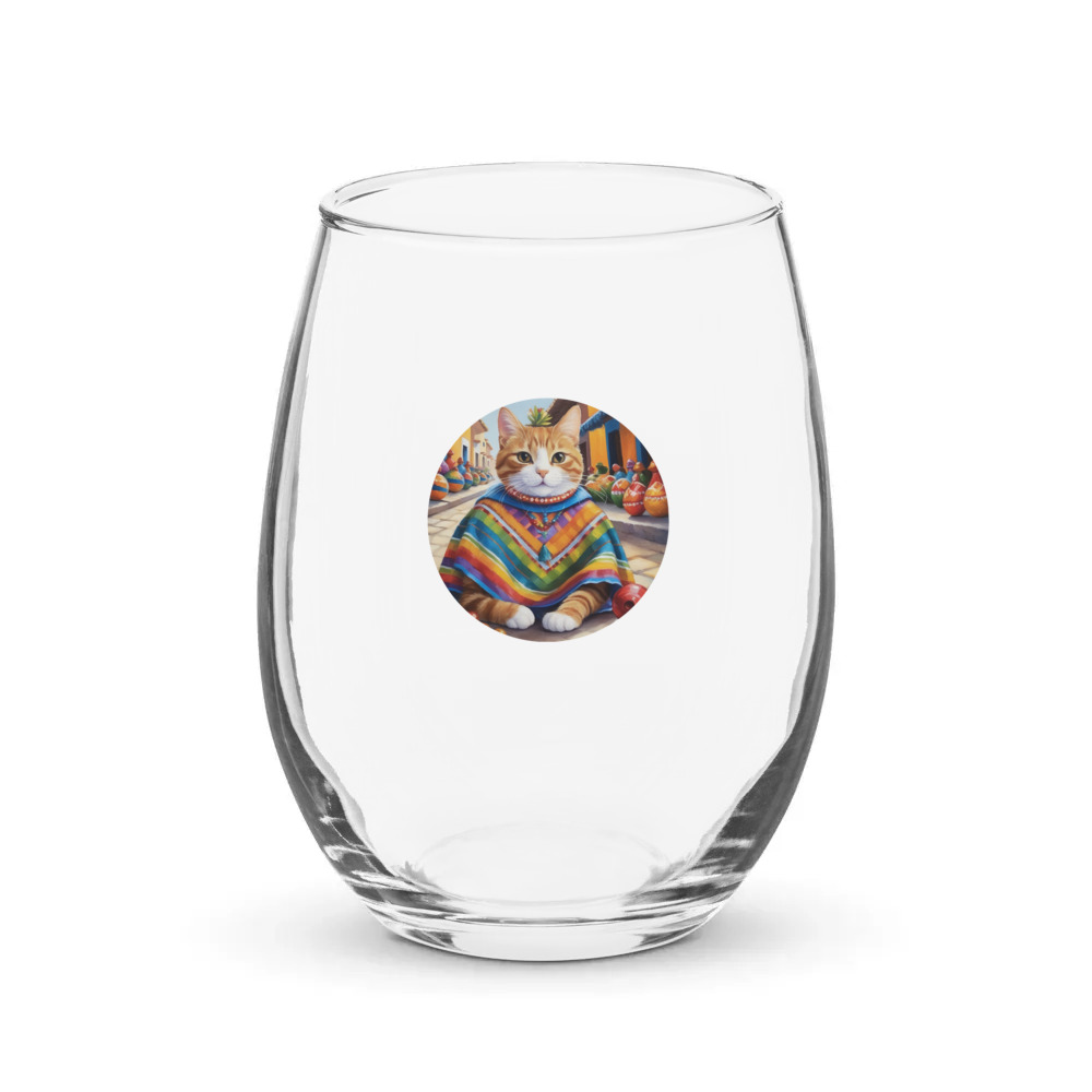 PugMug Custom Jack Jack Stemless Wine Glass