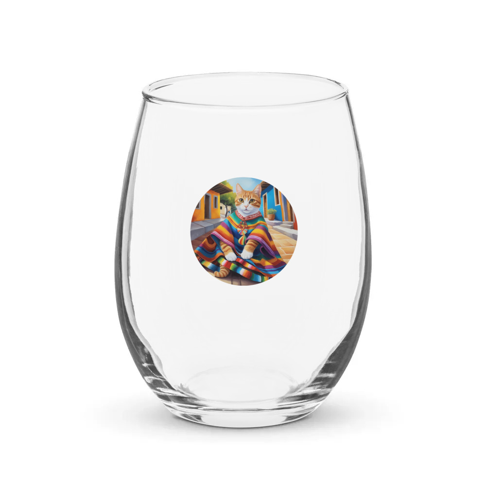 PugMug Custom Jack Jack Stemless Wine Glass