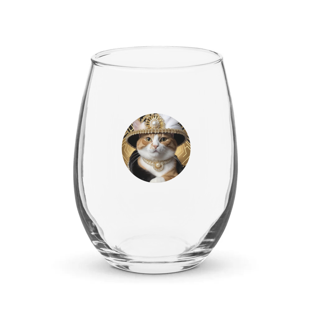 PugMug Custom Jack Jack Stemless Wine Glass