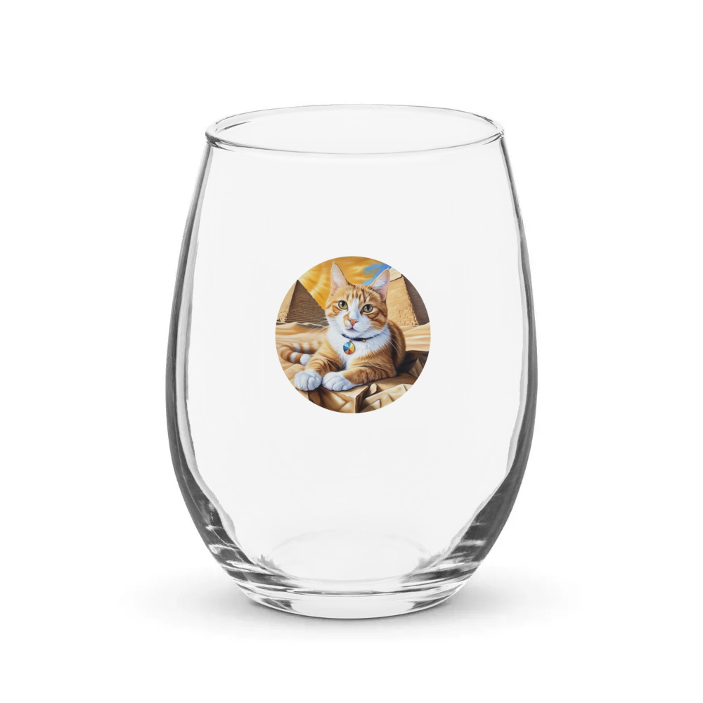 PugMug Custom Jack Jack Stemless Wine Glass