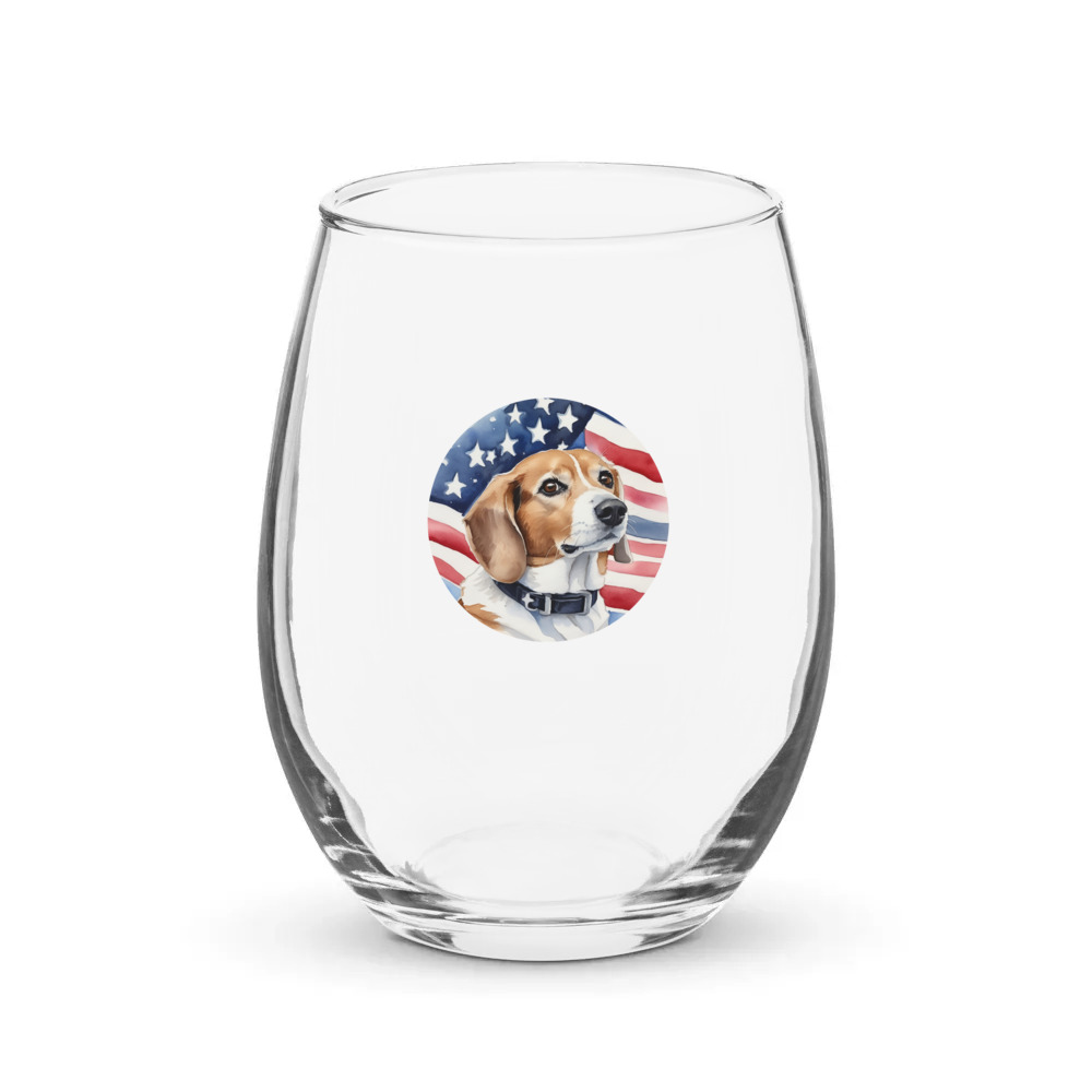 PugMug Custom Munchkin Stemless Wine Glass