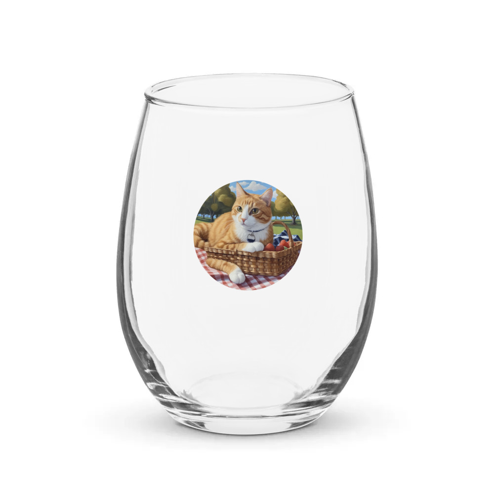 PugMug Custom Jack Jack Stemless Wine Glass