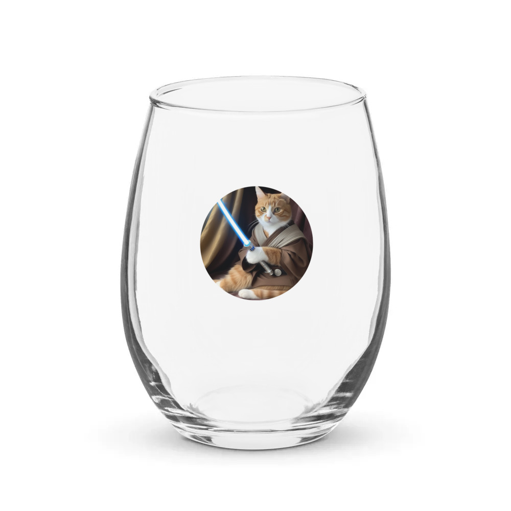PugMug Custom Jack Jack Stemless Wine Glass