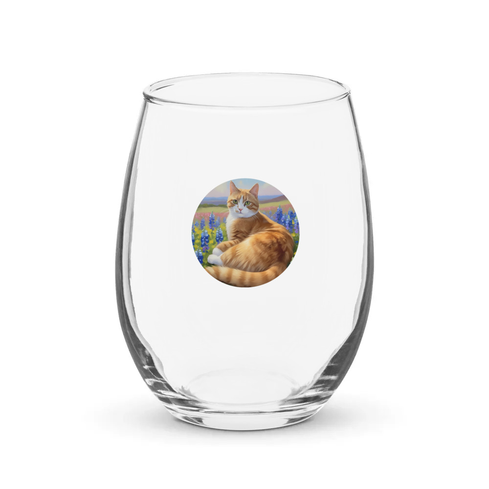 PugMug Custom Jack Jack Stemless Wine Glass