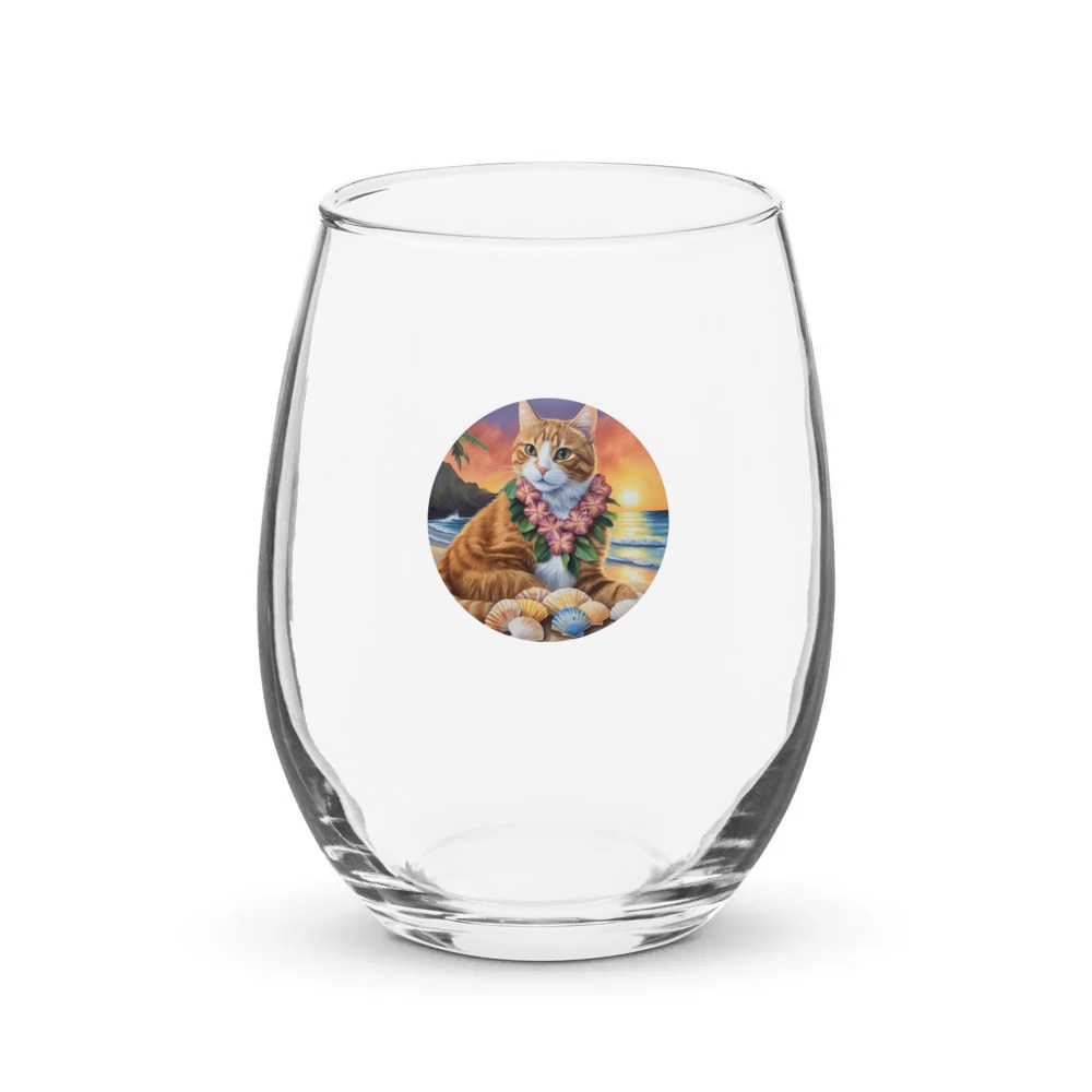 PugMug Custom Jack Jack Stemless Wine Glass