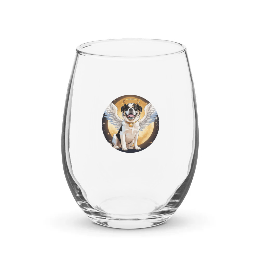 PugMug Custom McHenry Stemless Wine Glass