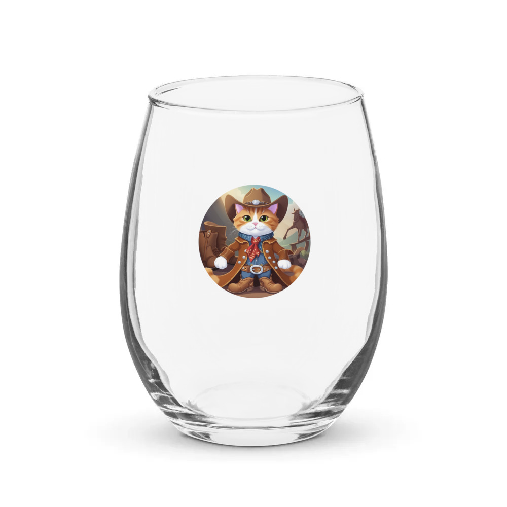 PugMug Custom Jack Jack Stemless Wine Glass
