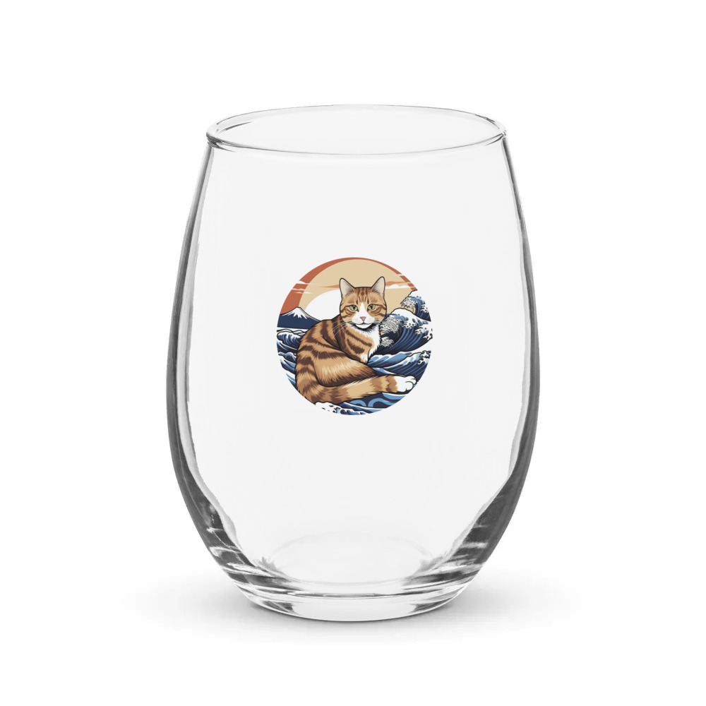 PugMug Custom Jack Jack Stemless Wine Glass