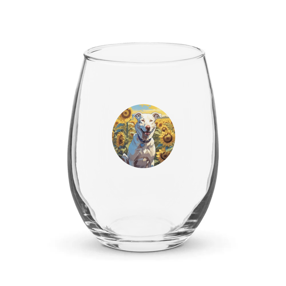PugMug Custom Penny Stemless Wine Glass