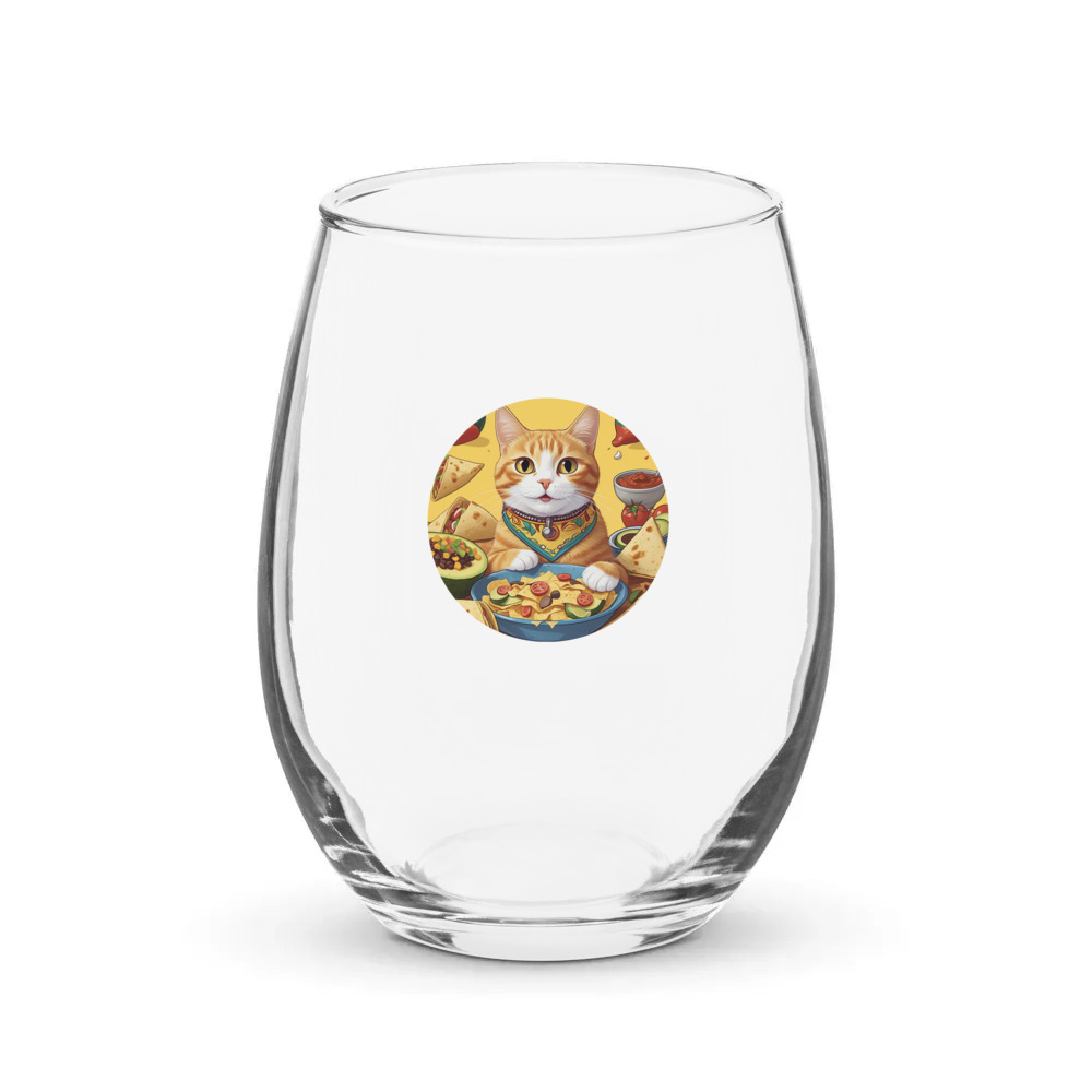 PugMug Custom Jack Jack Stemless Wine Glass