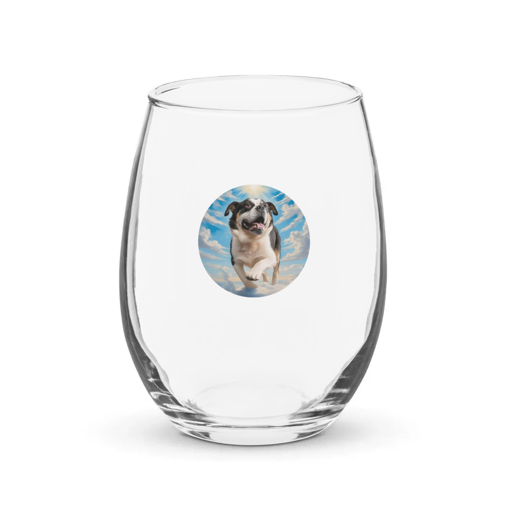 PugMug Custom McHenry Stemless Wine Glass