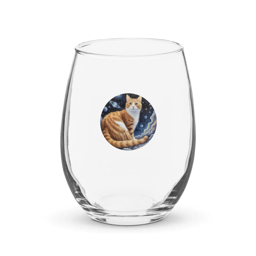 PugMug Custom Jack Jack Stemless Wine Glass