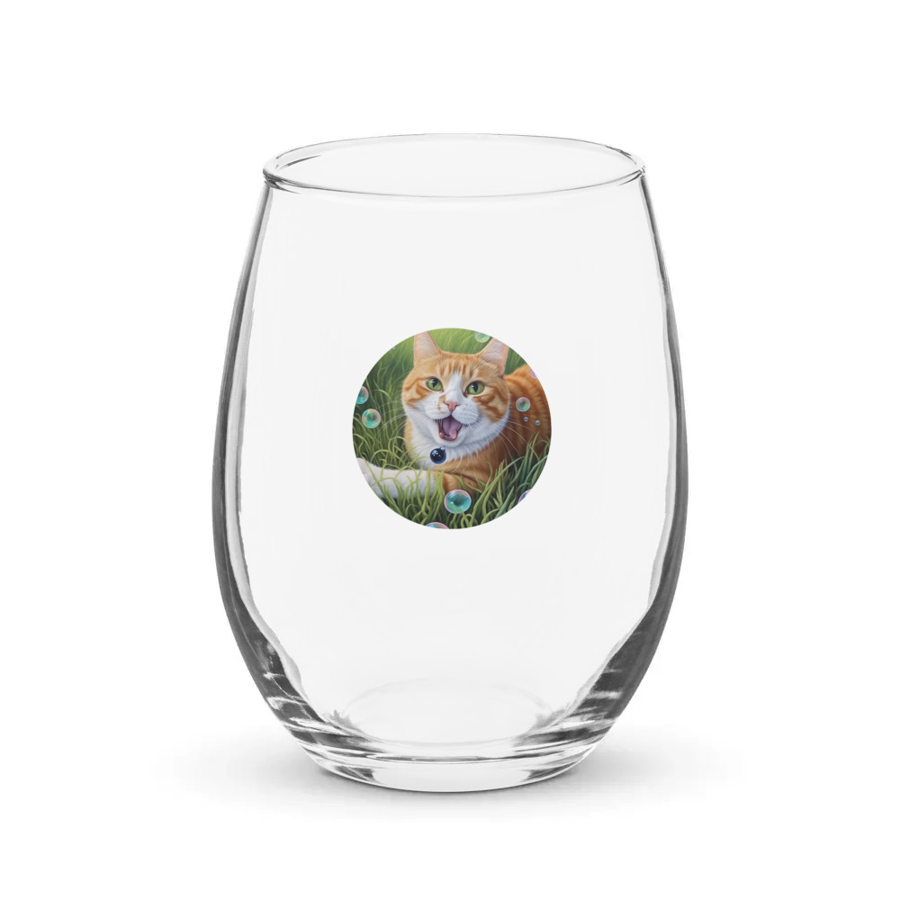 PugMug Custom Jack Jack Stemless Wine Glass