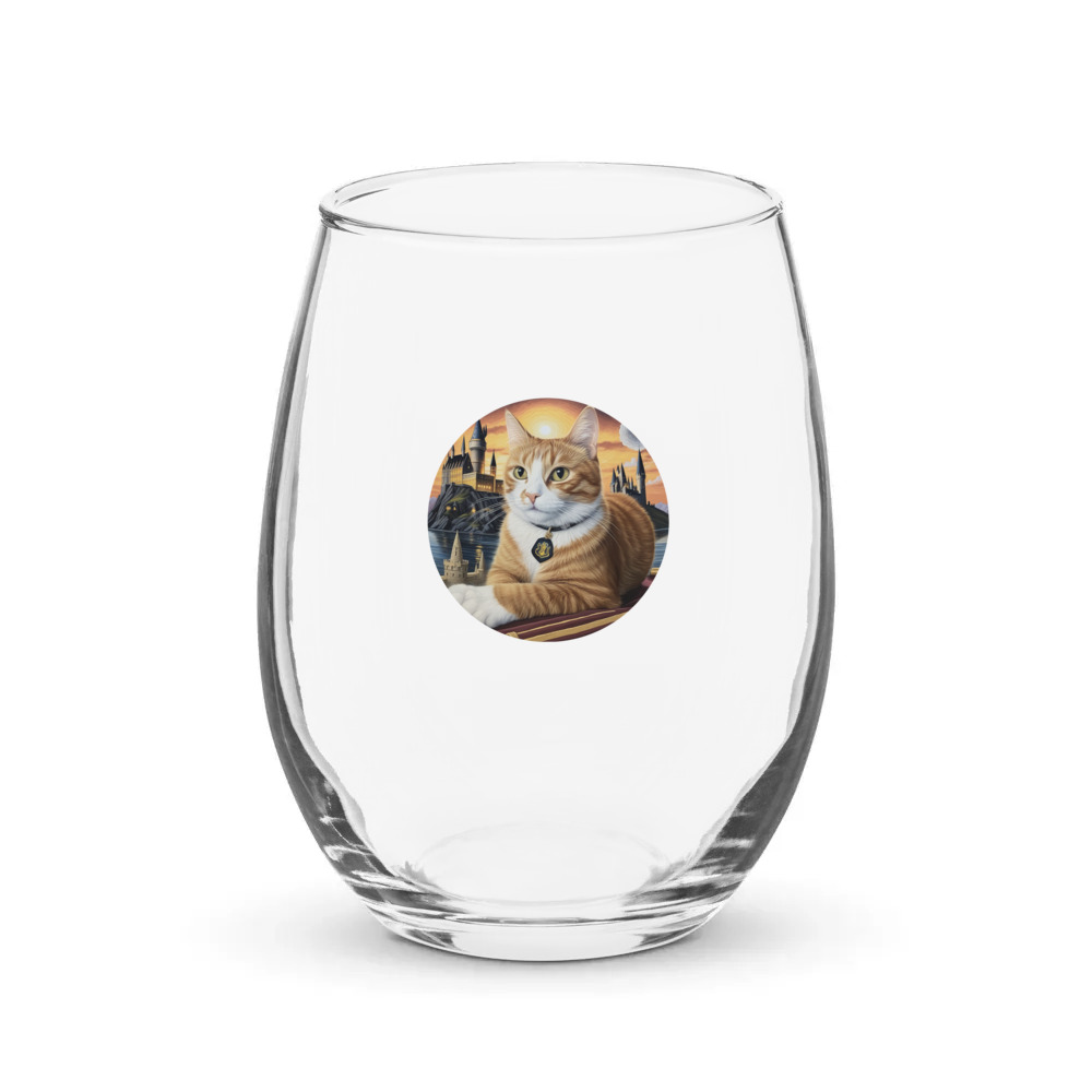 PugMug Custom Jack Jack Stemless Wine Glass
