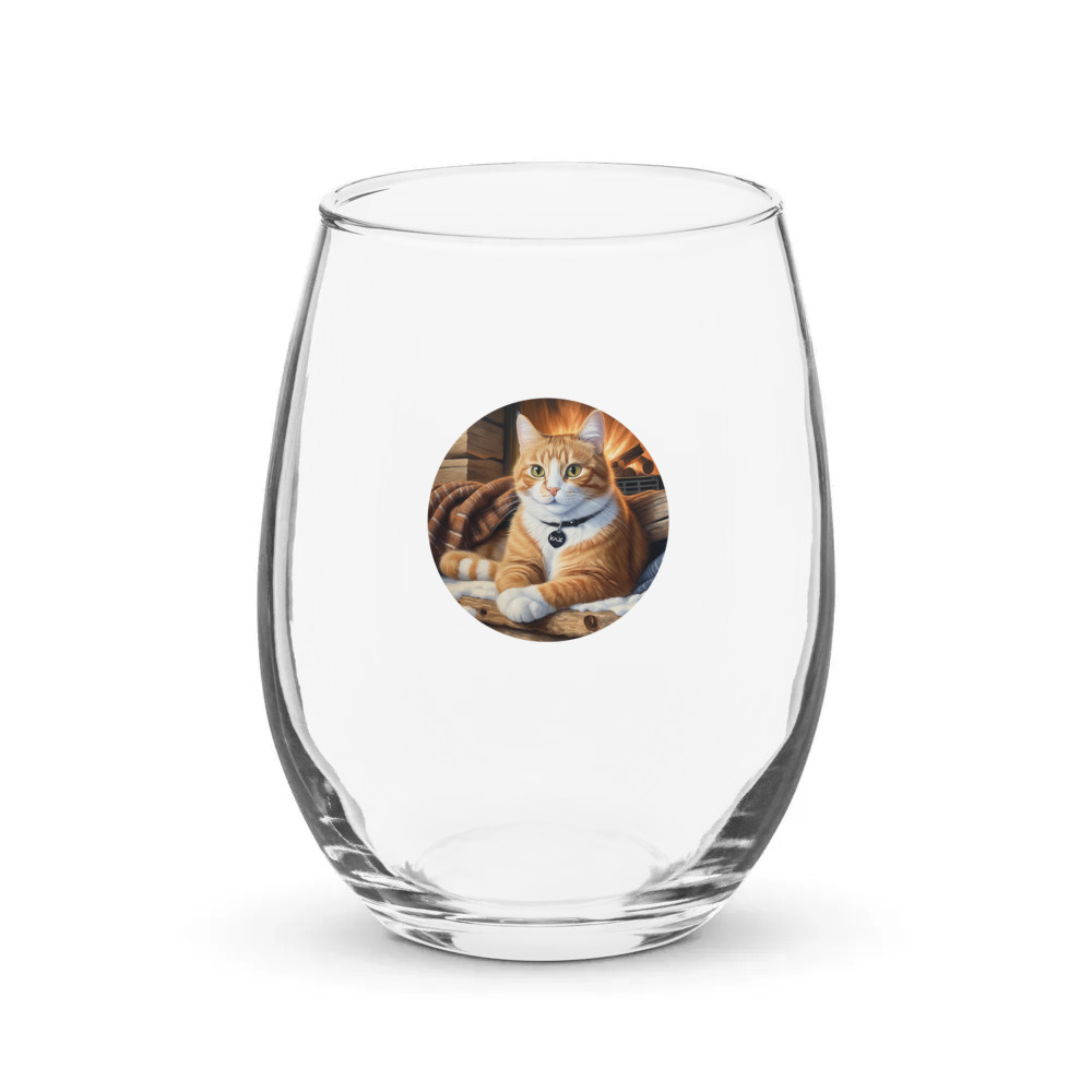PugMug Custom Jack Jack Stemless Wine Glass