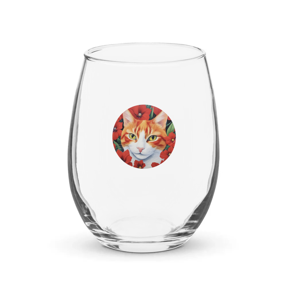 PugMug Custom Jack Jack Stemless Wine Glass