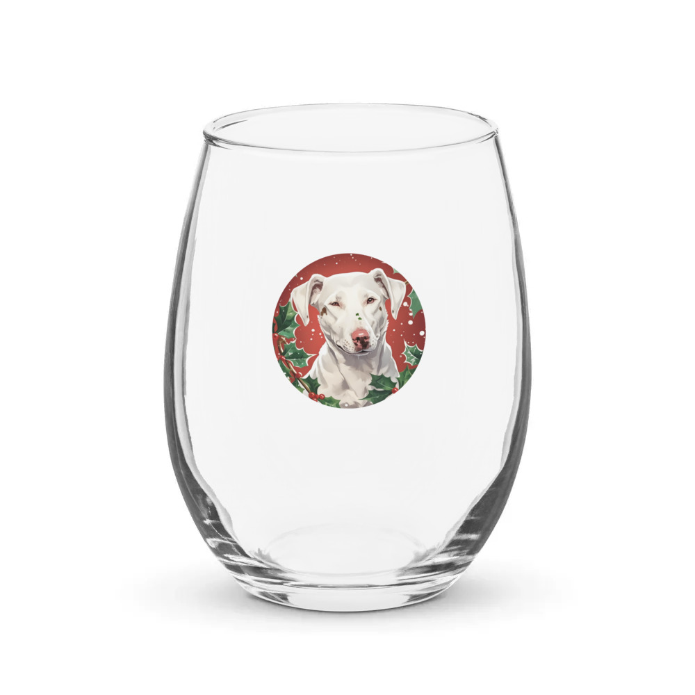 PugMug Custom Penny Stemless Wine Glass