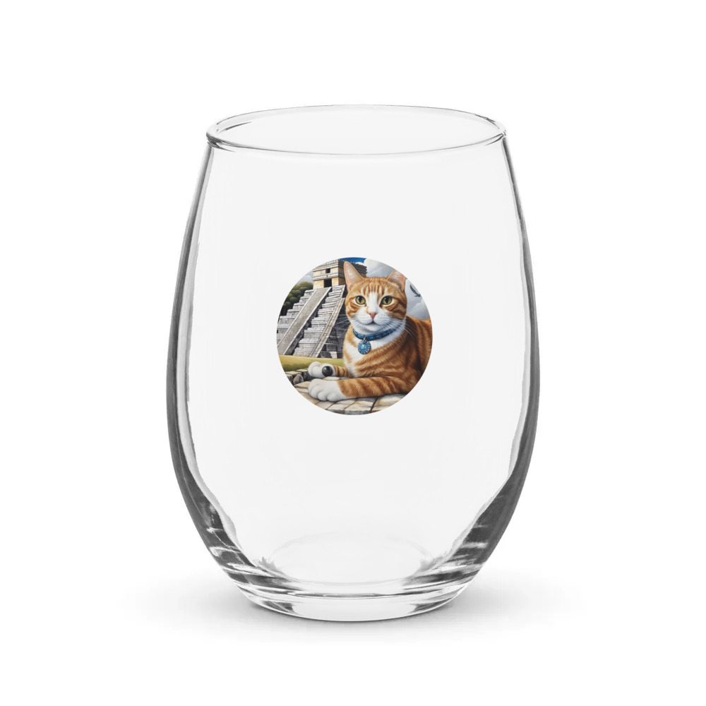 PugMug Custom Jack Jack Stemless Wine Glass