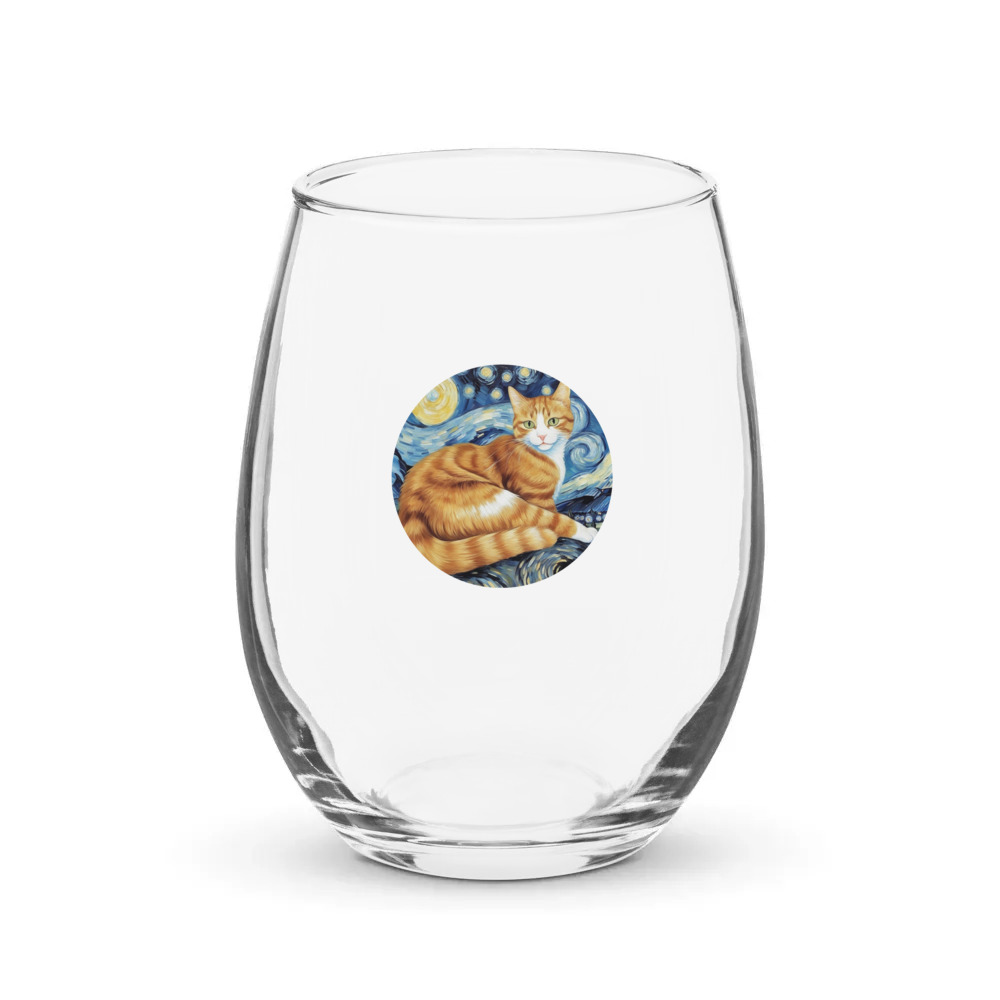 PugMug Custom Jack Jack Stemless Wine Glass