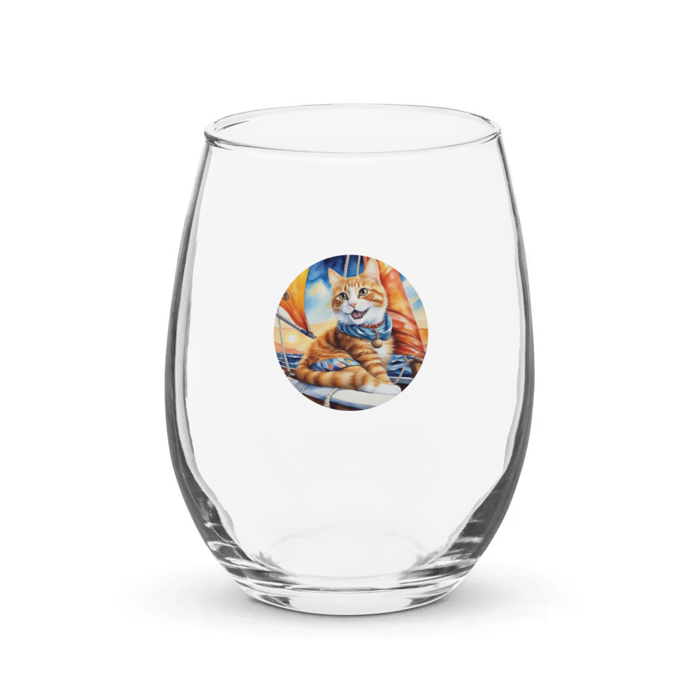 PugMug Custom Jack Jack Stemless Wine Glass