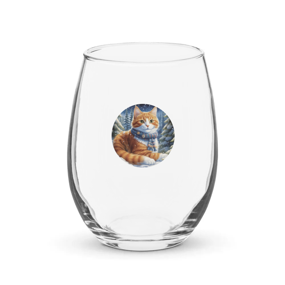PugMug Custom Jack Jack Stemless Wine Glass