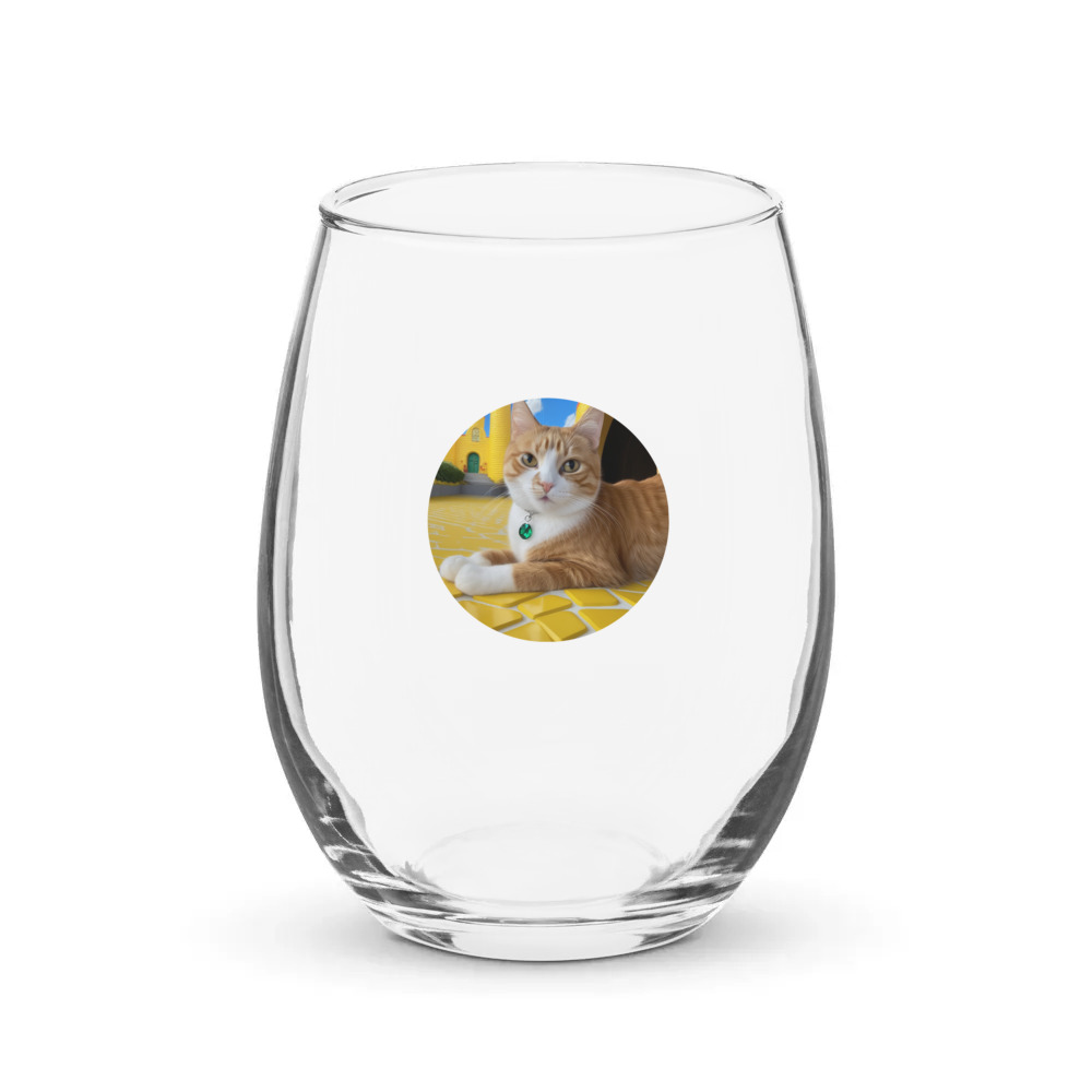 PugMug Custom Jack Jack Stemless Wine Glass