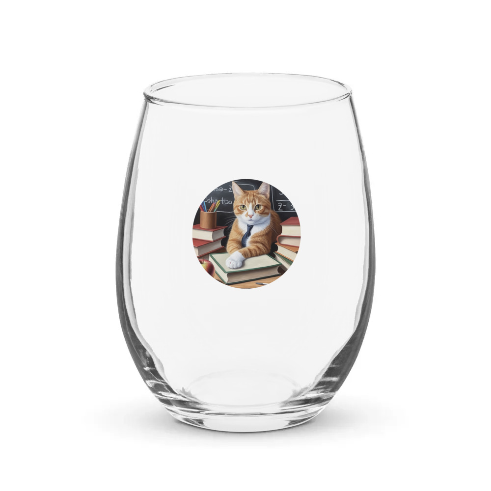 PugMug Custom Jack Jack Stemless Wine Glass