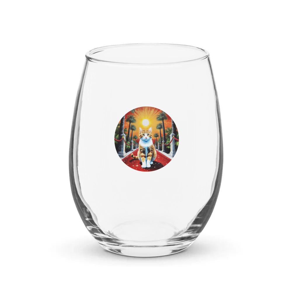 PugMug Custom Jack Jack Stemless Wine Glass