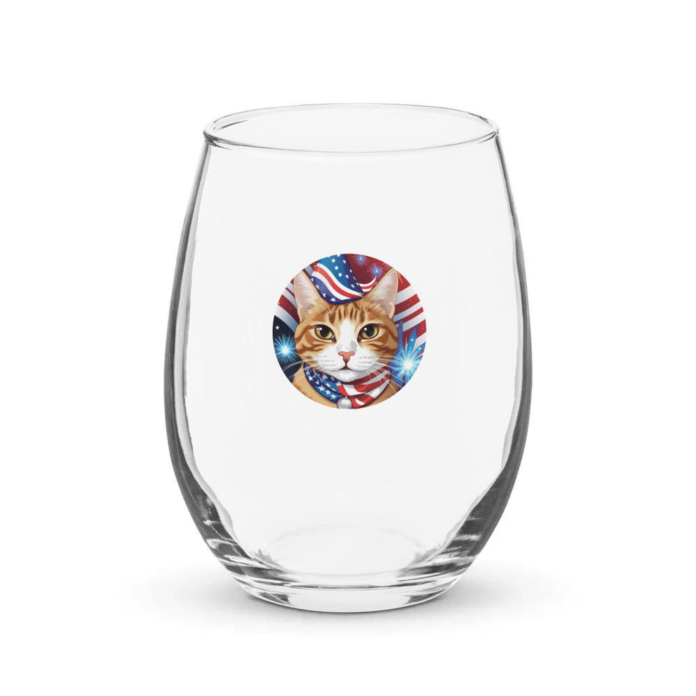 PugMug Custom Jack Jack Stemless Wine Glass