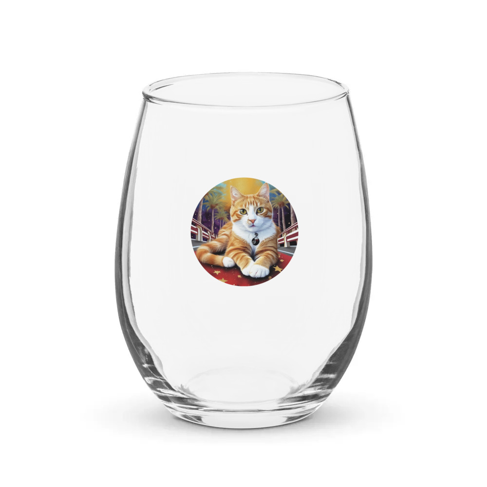 PugMug Custom Jack Jack Stemless Wine Glass