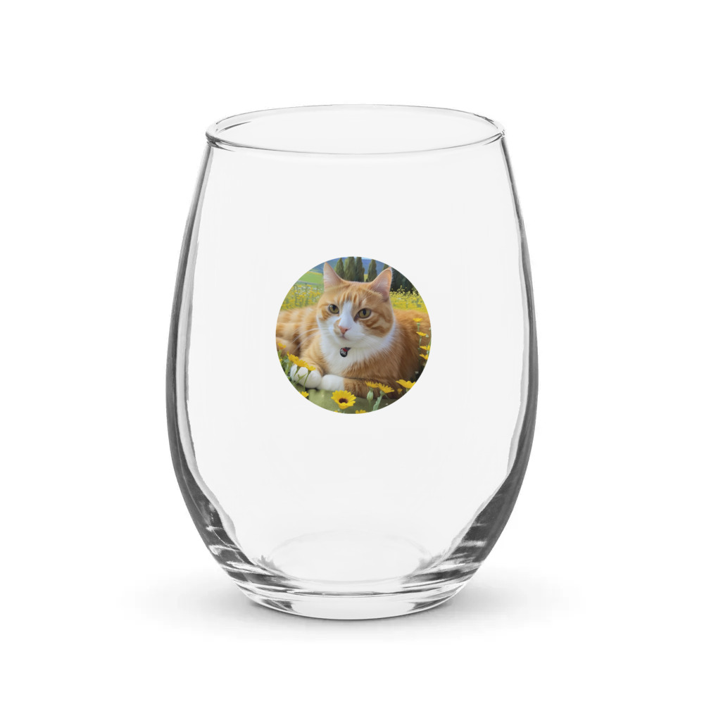 PugMug Custom Jack Jack Stemless Wine Glass