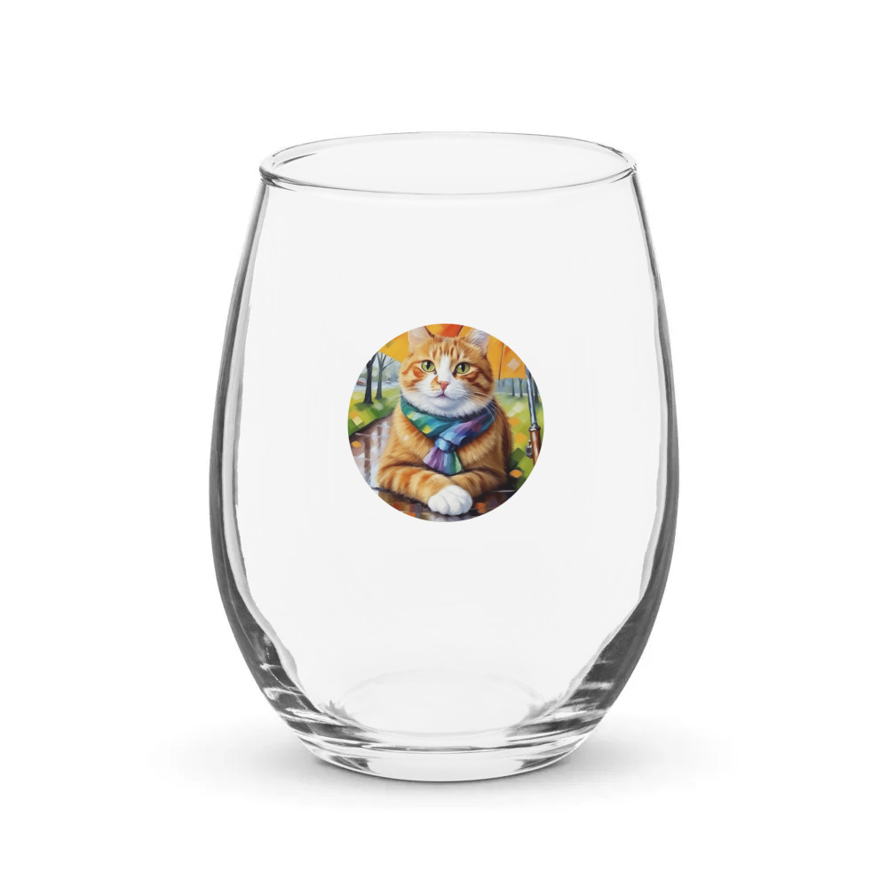 PugMug Custom Jack Jack Stemless Wine Glass