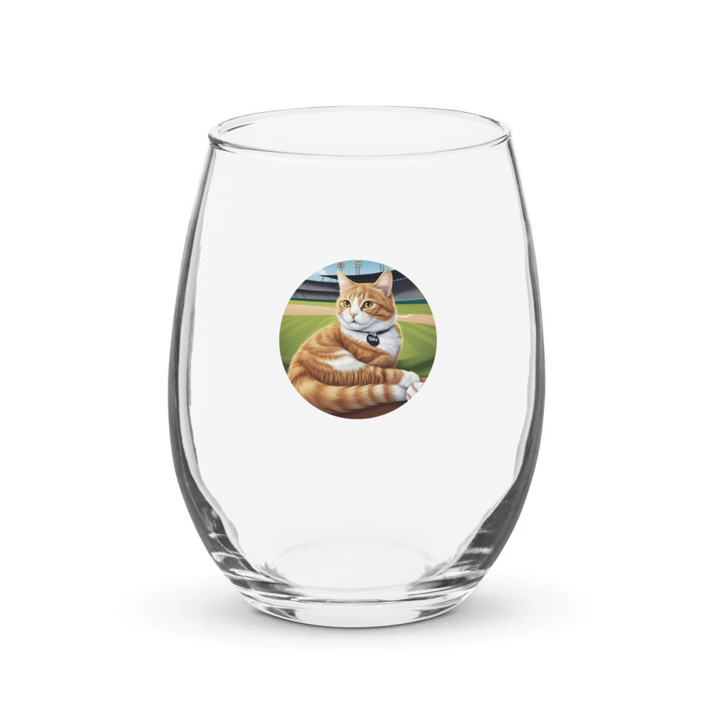 PugMug Custom Jack Jack Stemless Wine Glass