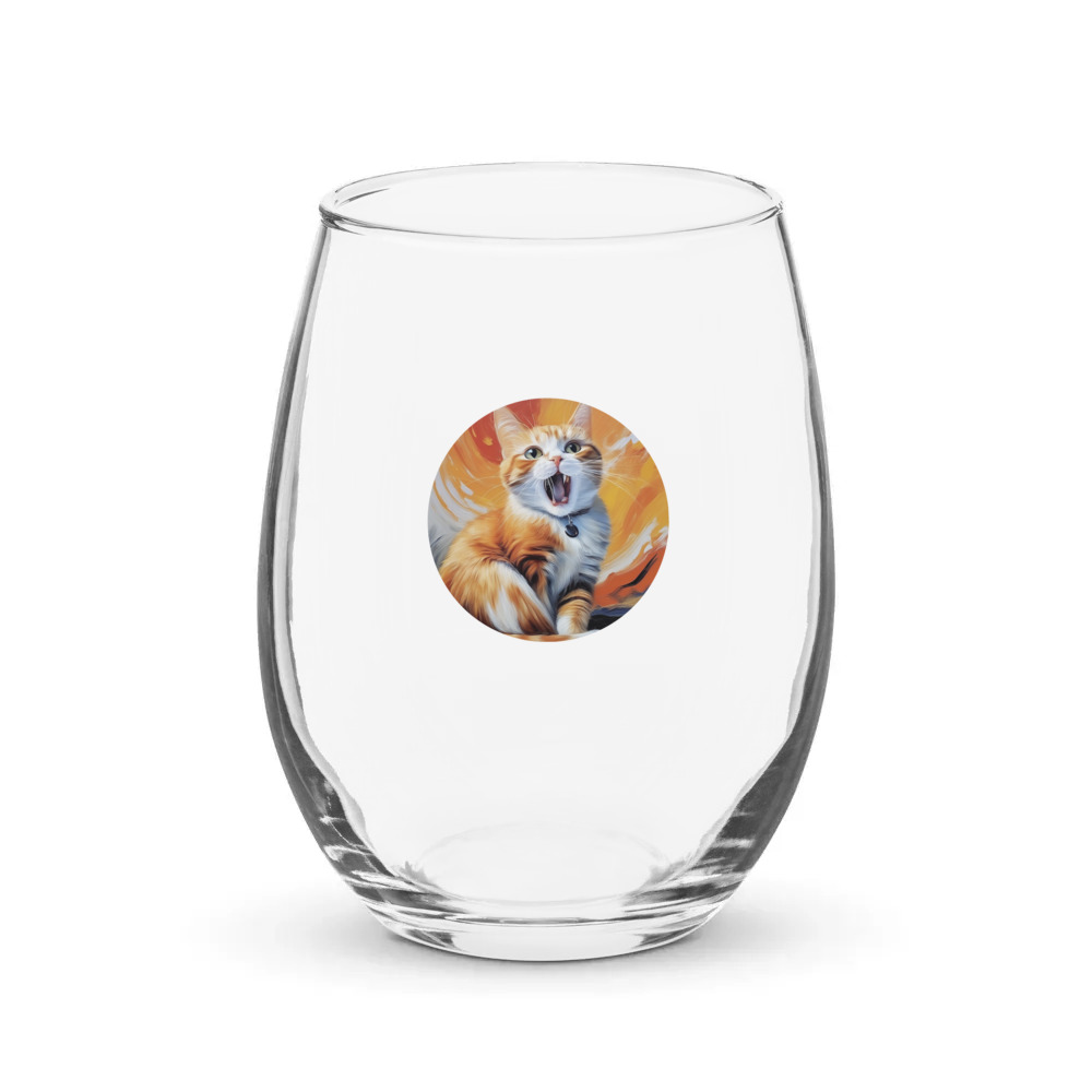 PugMug Custom Jack Jack Stemless Wine Glass