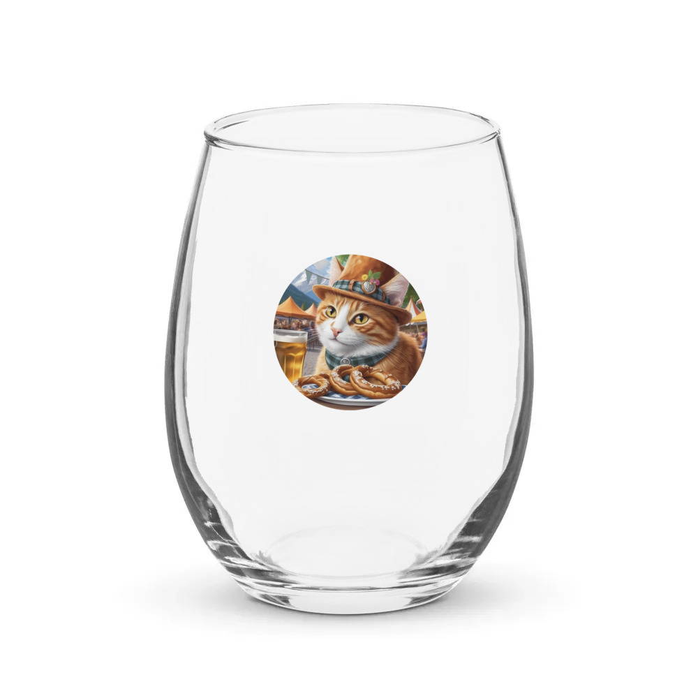 PugMug Custom Jack Jack Stemless Wine Glass
