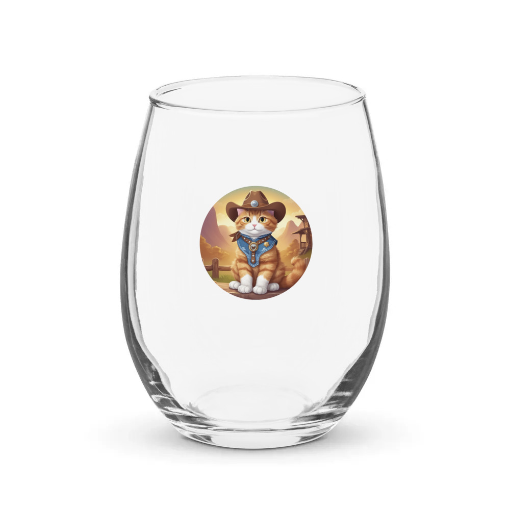 PugMug Custom Jack Jack Stemless Wine Glass