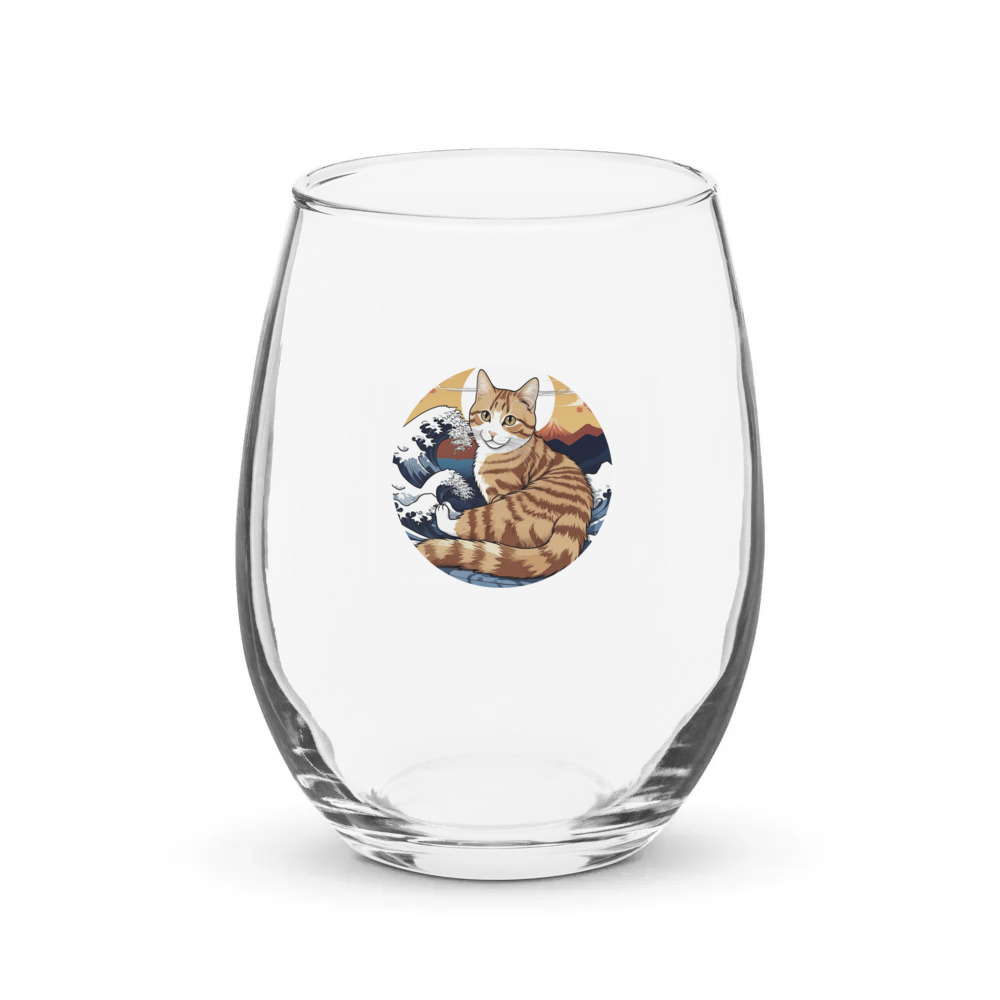 PugMug Custom Jack Jack Stemless Wine Glass