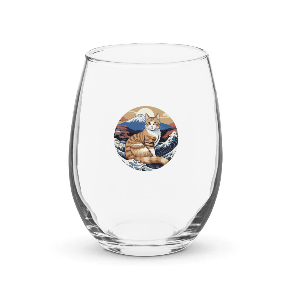 PugMug Custom Jack Jack Stemless Wine Glass