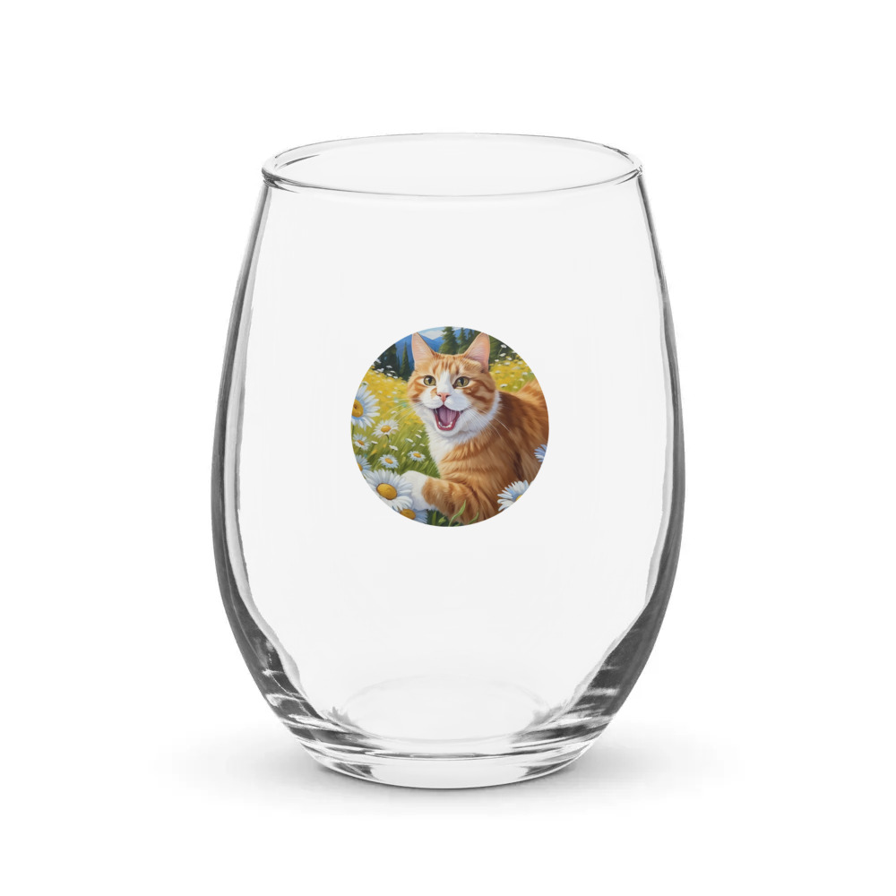 PugMug Custom Jack Jack Stemless Wine Glass