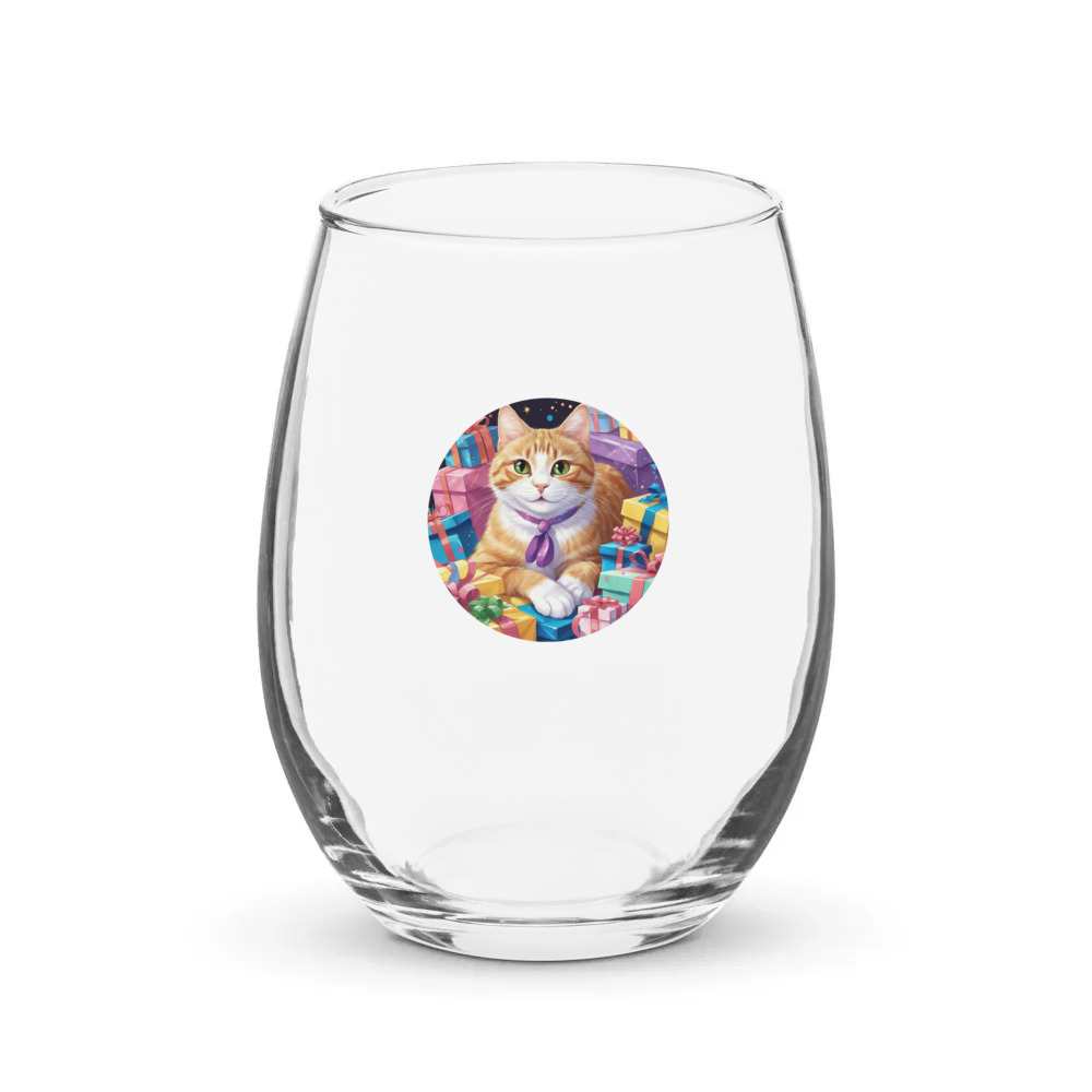 PugMug Custom Jack Jack Stemless Wine Glass
