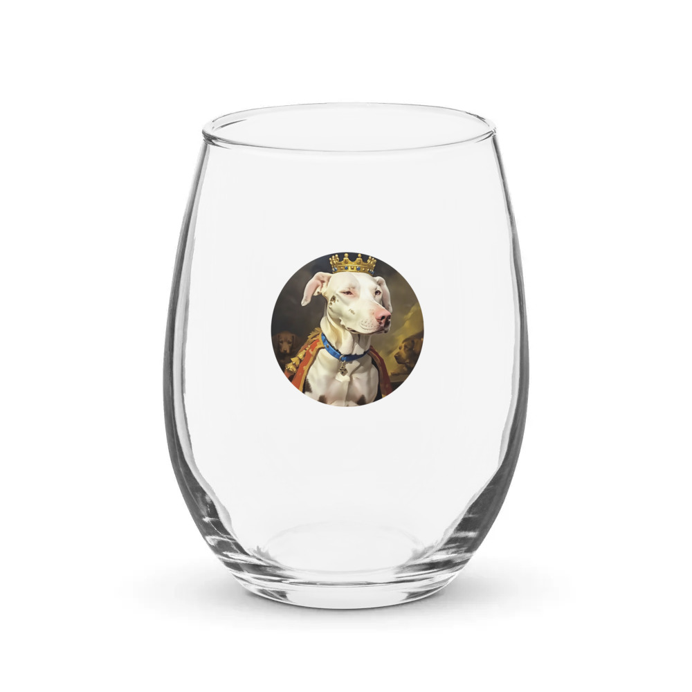 PugMug Custom Penny Stemless Wine Glass