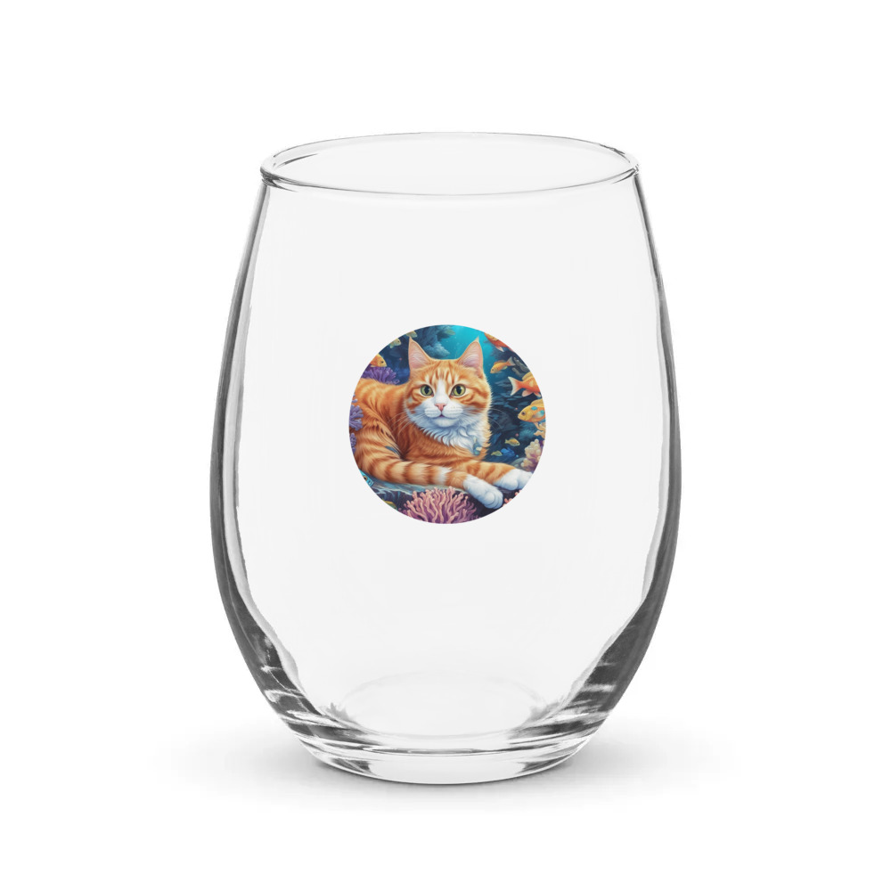PugMug Custom Jack Jack Stemless Wine Glass