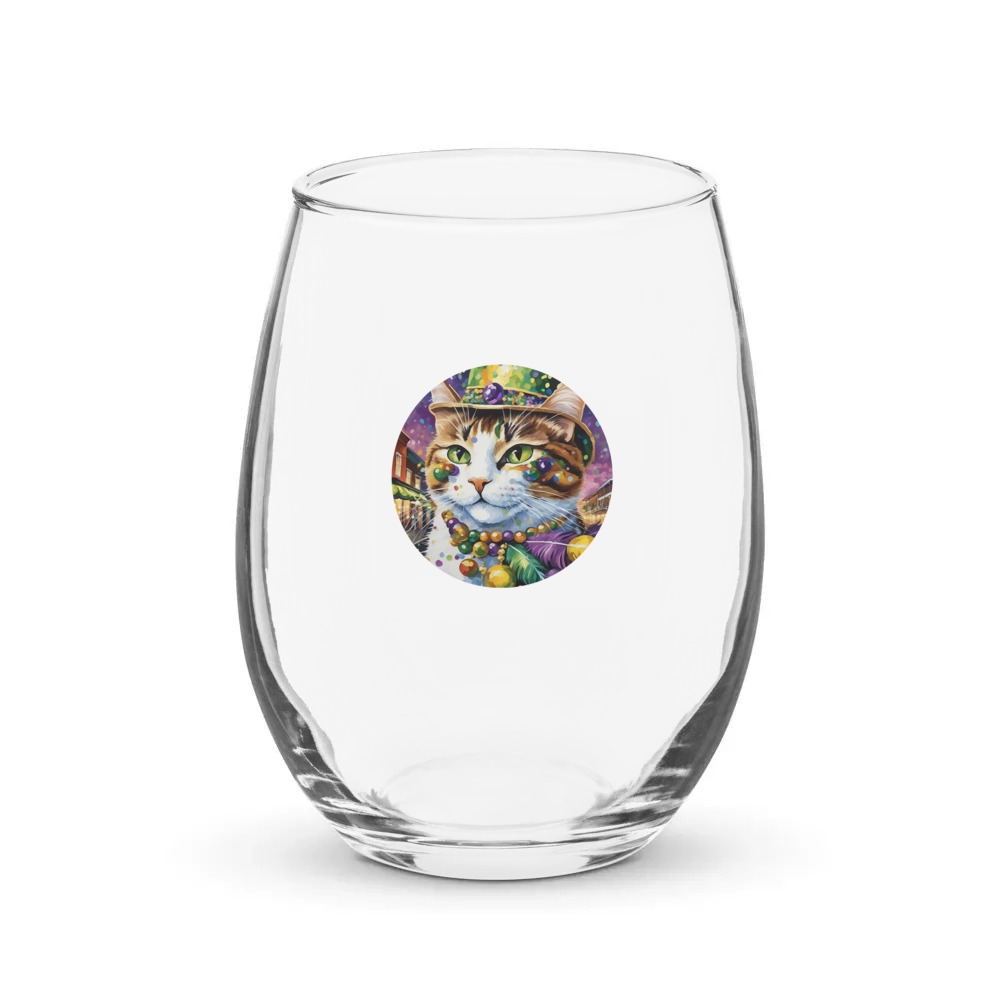 PugMug Custom Jack Jack Stemless Wine Glass