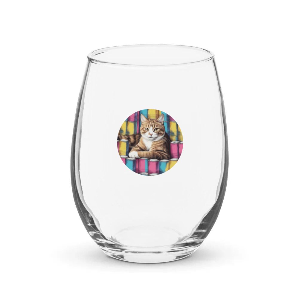 PugMug Custom Jack Jack Stemless Wine Glass